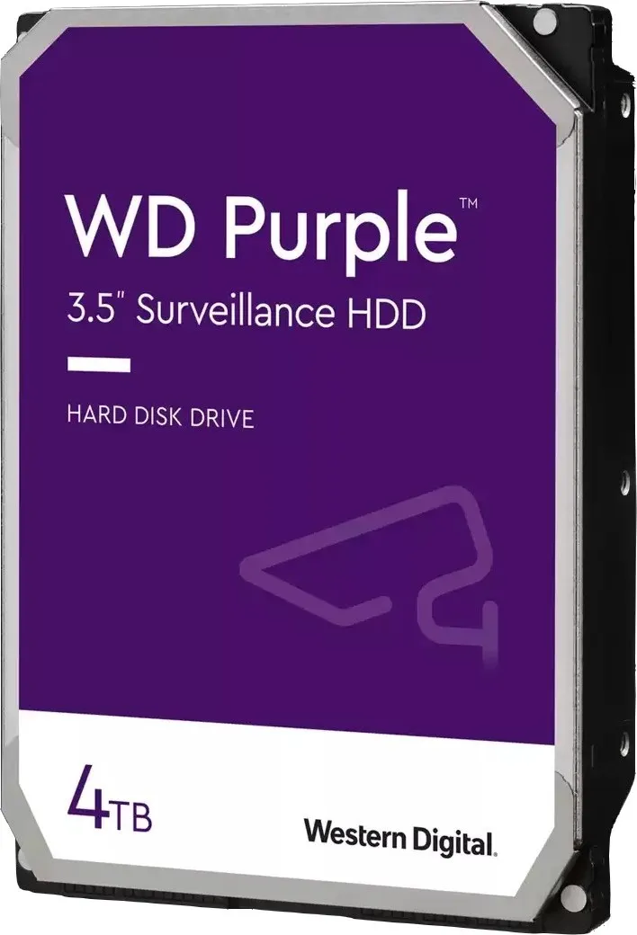Накопичувач HDD SATA 4.0TB WD Purple 5400rpm 256MB (WD42PURZ) - зображення 1