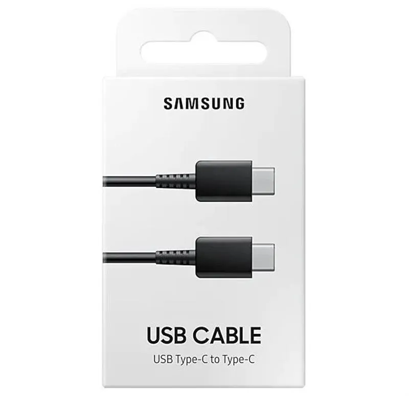 Кабель Samsung USB Type-C - USB Type-C (M/M), 1 м, Black (EP-DA705BBRGRU) - мініатюра 3
