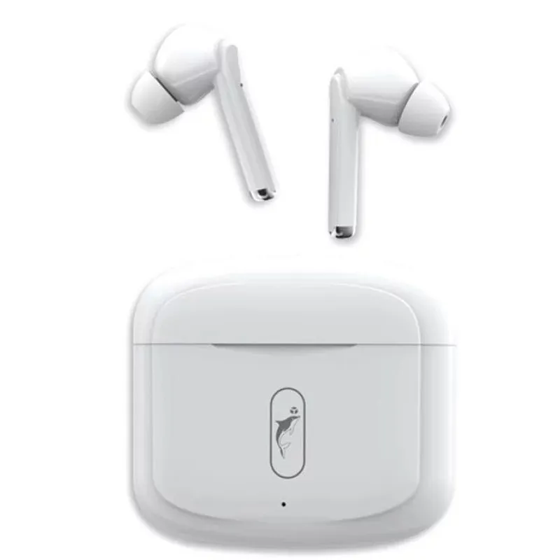 Bluetooth-гарнітура SkyDolphin TWS SL24 White (BTE-000179) - зображення 1