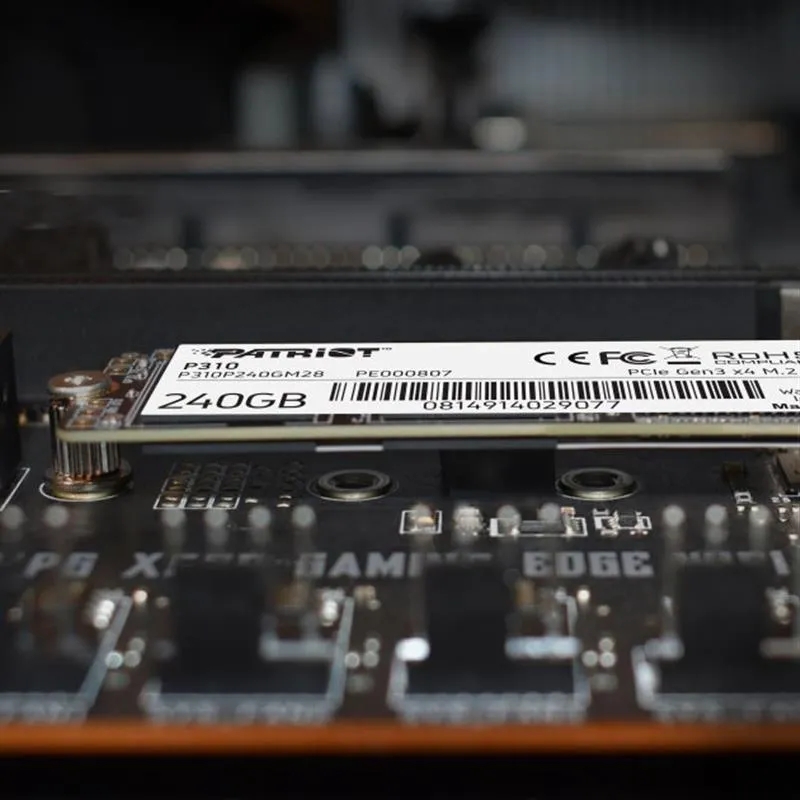 Накопичувач SSD  240GB Patriot P310 M.2 2280 PCIe NVMe 3.0 x4 TLC (P310P240GM28) - мініатюра 8