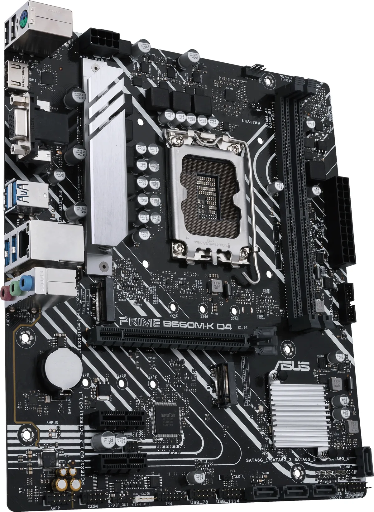 Материнська плата Asus Prime B660M-K D4 Socket 1700 - мініатюра 2