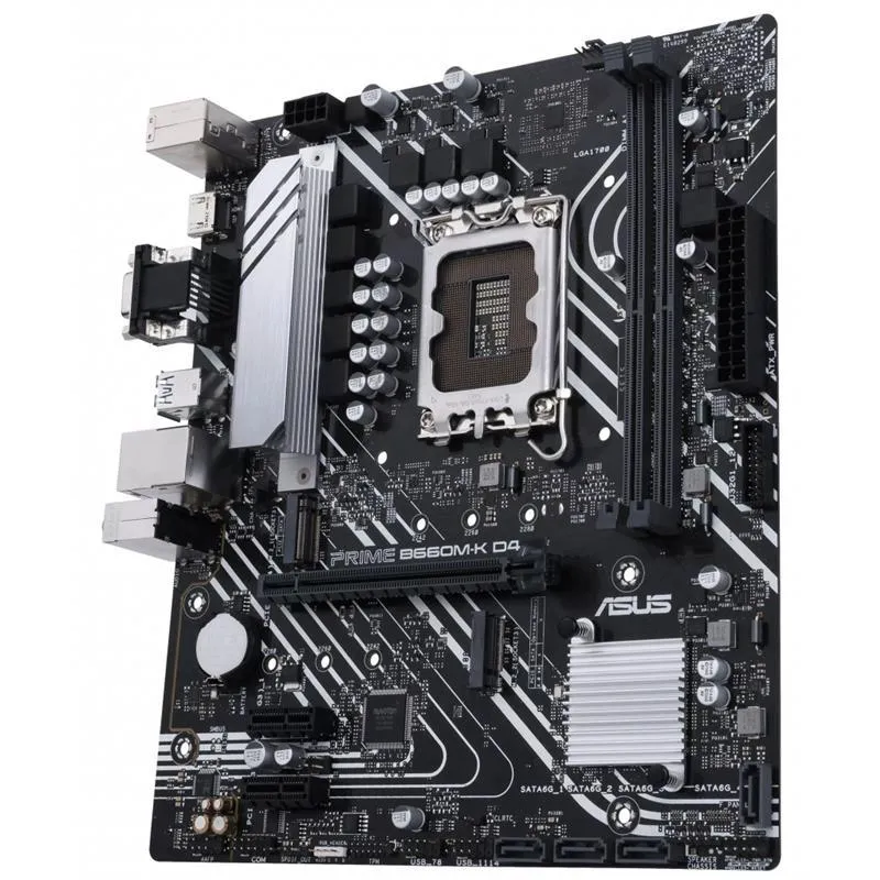 Материнська плата Asus Prime B660M-K D4 Socket 1700 - мініатюра 4