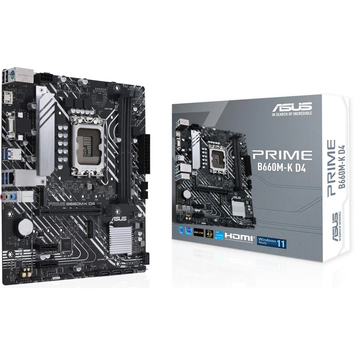 Материнська плата Asus Prime B660M-K D4 Socket 1700 - мініатюра 9