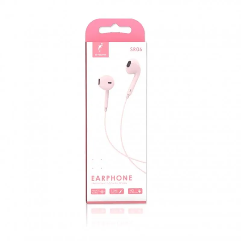 Гарнітура SkyDolphin SR06 Soft Pink (HF-000468) - мініатюра 3