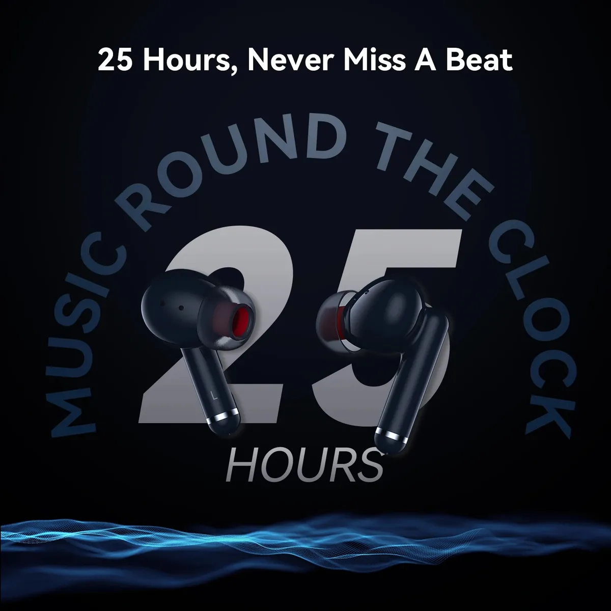 Bluetooth-гарнітура Umidigi AirBuds Pro Cosmic Black_ - мініатюра 4