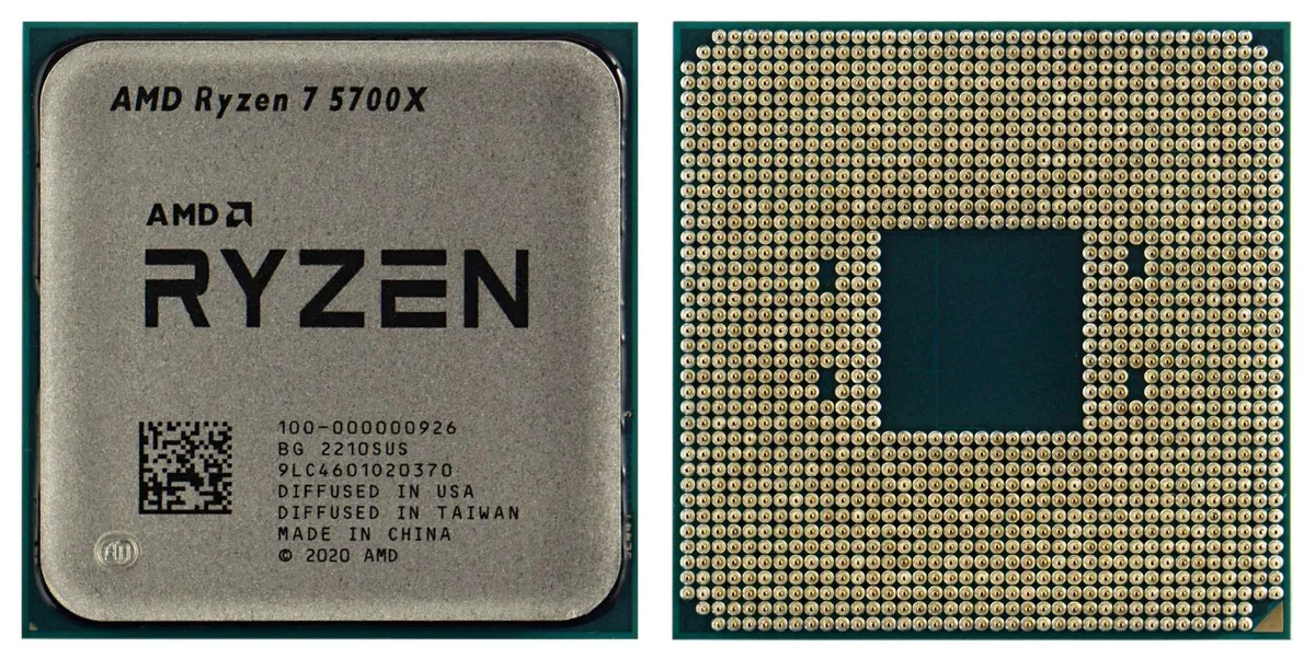 Процесор AMD Ryzen 7 5700X (3.4GHz 32MB 65W AM4) Box (100-100000926WOF) - мініатюра 4