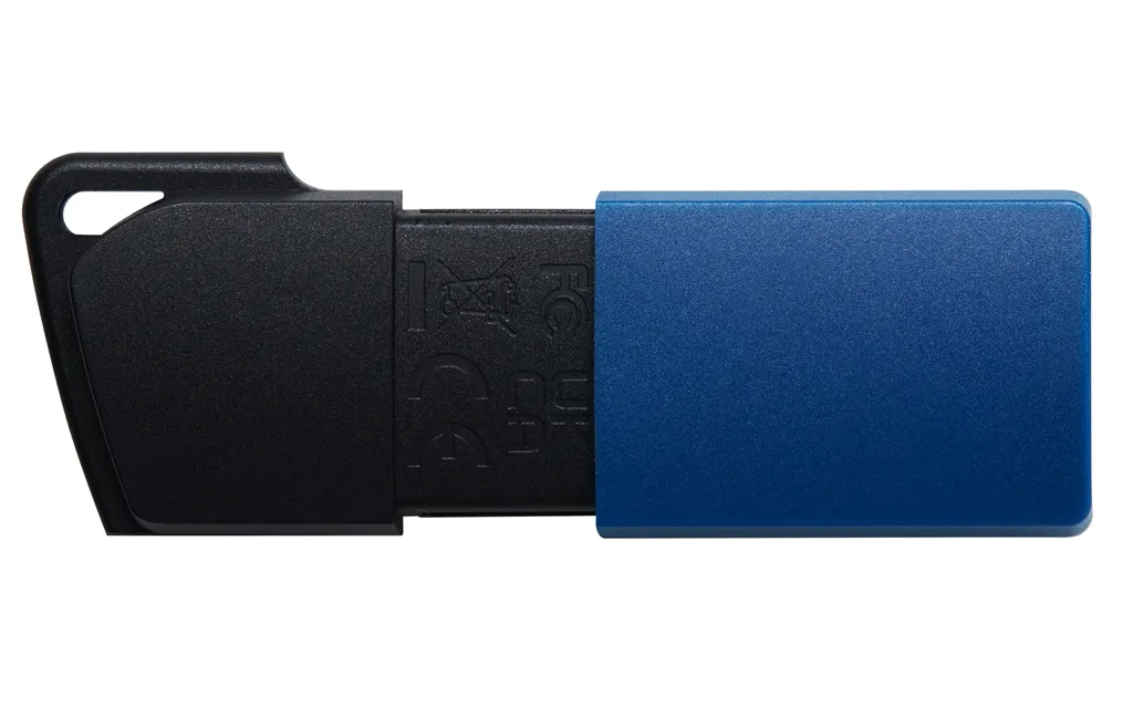 Флеш-накопичувач USB3.2 64GB Kingston DataTraveler Exodia M Black/Blue (DTXM/64GB) - мініатюра 4