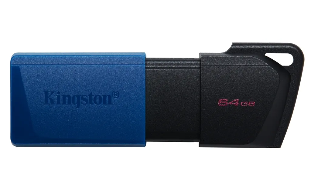 Флеш-накопичувач USB3.2 64GB Kingston DataTraveler Exodia M Black/Blue (DTXM/64GB) - мініатюра 5