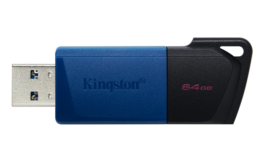 Флеш-накопичувач USB3.2 64GB Kingston DataTraveler Exodia M Black/Blue (DTXM/64GB) - мініатюра 6