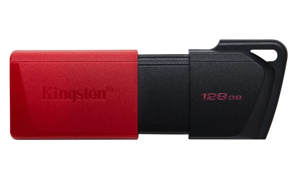 Флеш-накопичувач USB3.2 128GB Kingston DataTraveler Exodia M Black/Red (DTXM/128GB) - мініатюра 4