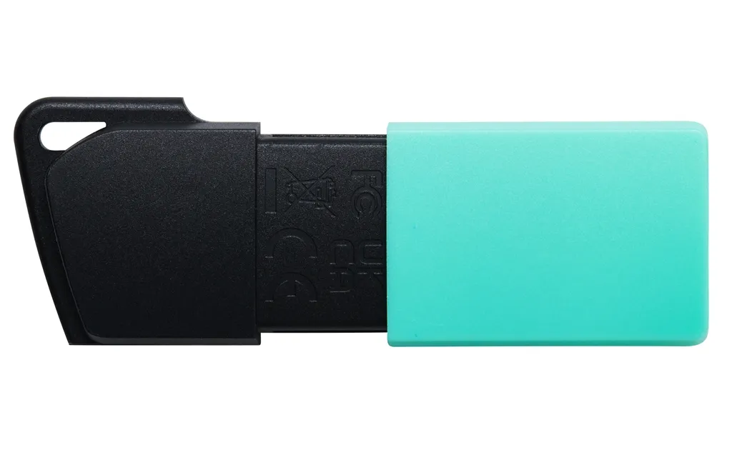 Флеш-накопичувач USB3.2 256GB Kingston DataTraveler Exodia M Black/Teal (DTXM/256GB) - мініатюра 3