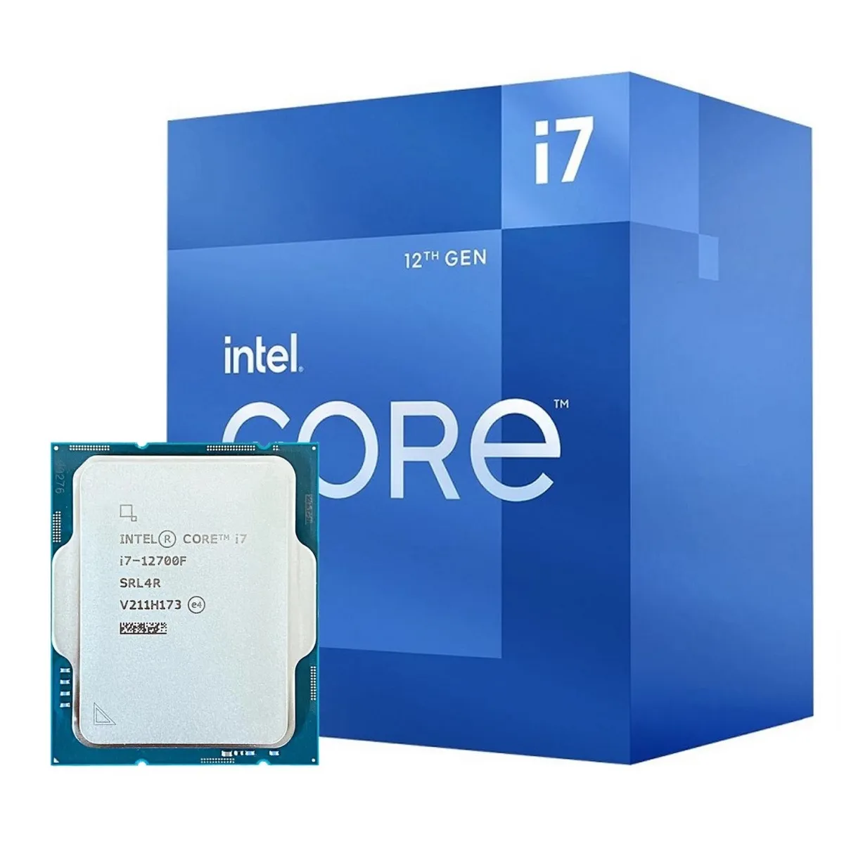 Процесор Intel Core i7 12700F 2.1GHz (25MB, Alder Lake, 65W, S1700) Box (BX8071512700F) - мініатюра 2