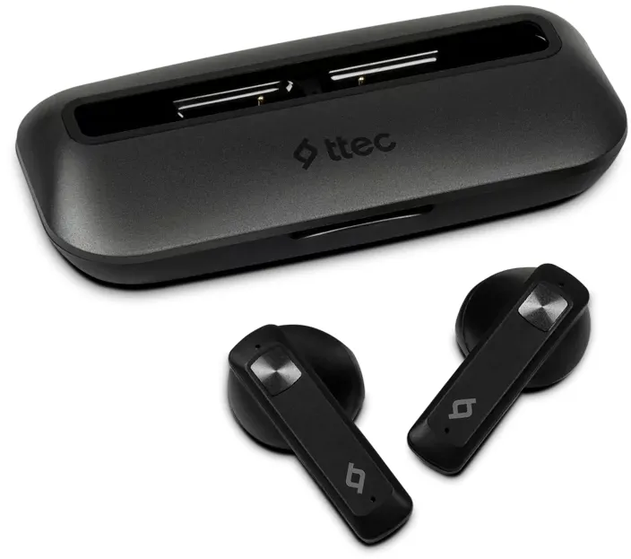 Bluetooth-гарнітура Ttec AirBeat UltraSlim Space Gray (2KM136UG) - мініатюра 3