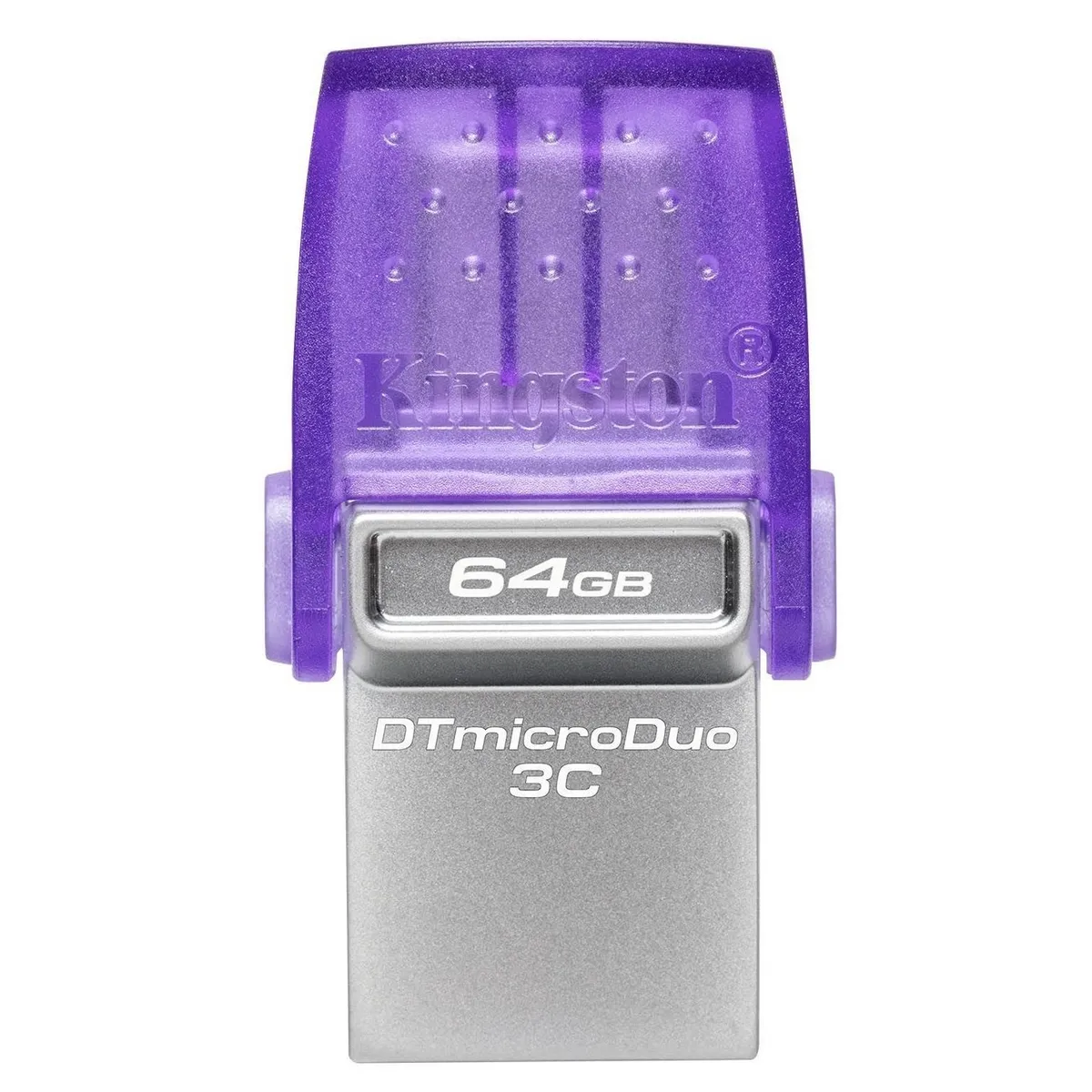 Флеш-накопичувач USB3.2 64GB Type-C Kingston DataTraveler microDuo 3C (DTDUO3CG3/64GB) - зображення 1