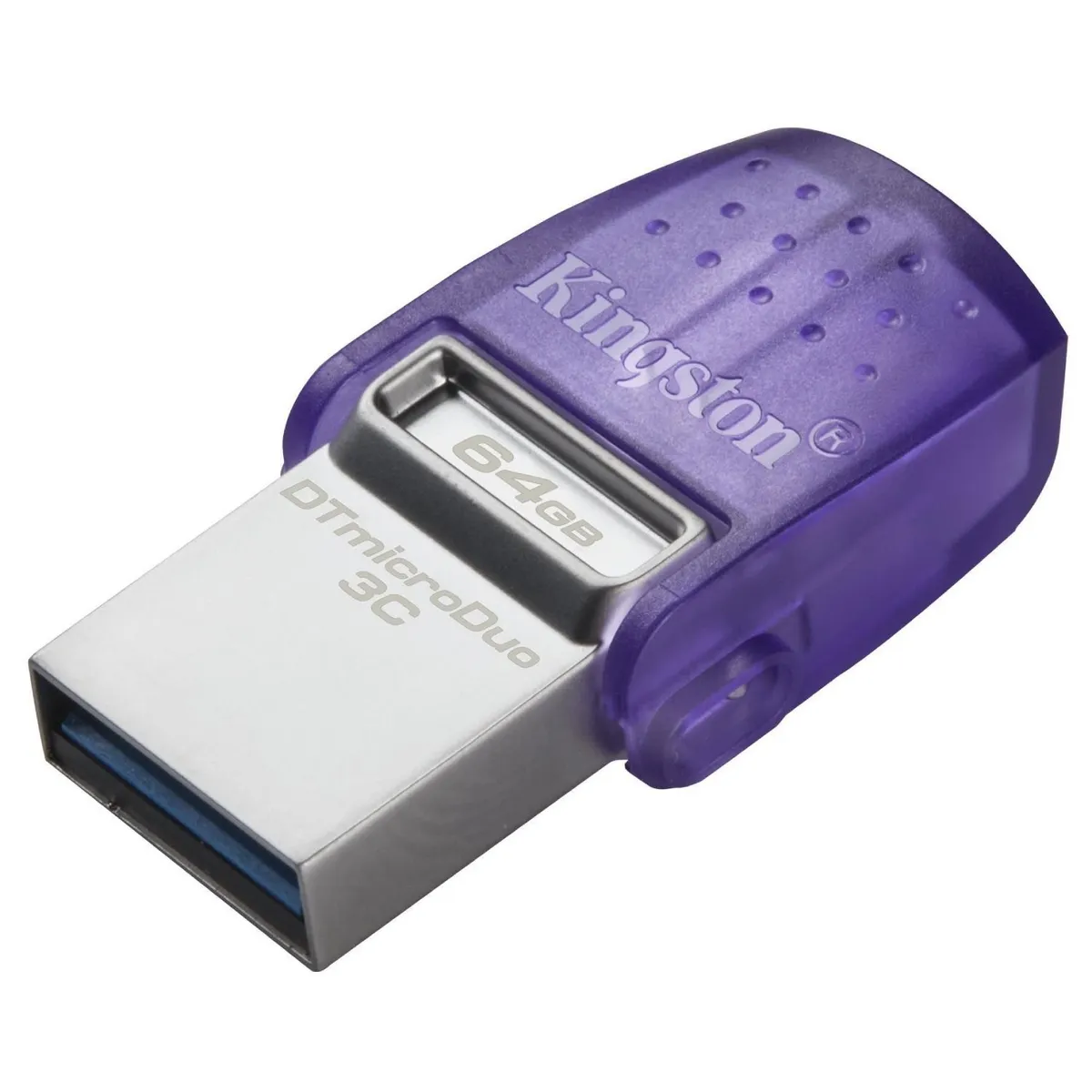 Флеш-накопичувач USB3.2 64GB Type-C Kingston DataTraveler microDuo 3C (DTDUO3CG3/64GB) - мініатюра 2