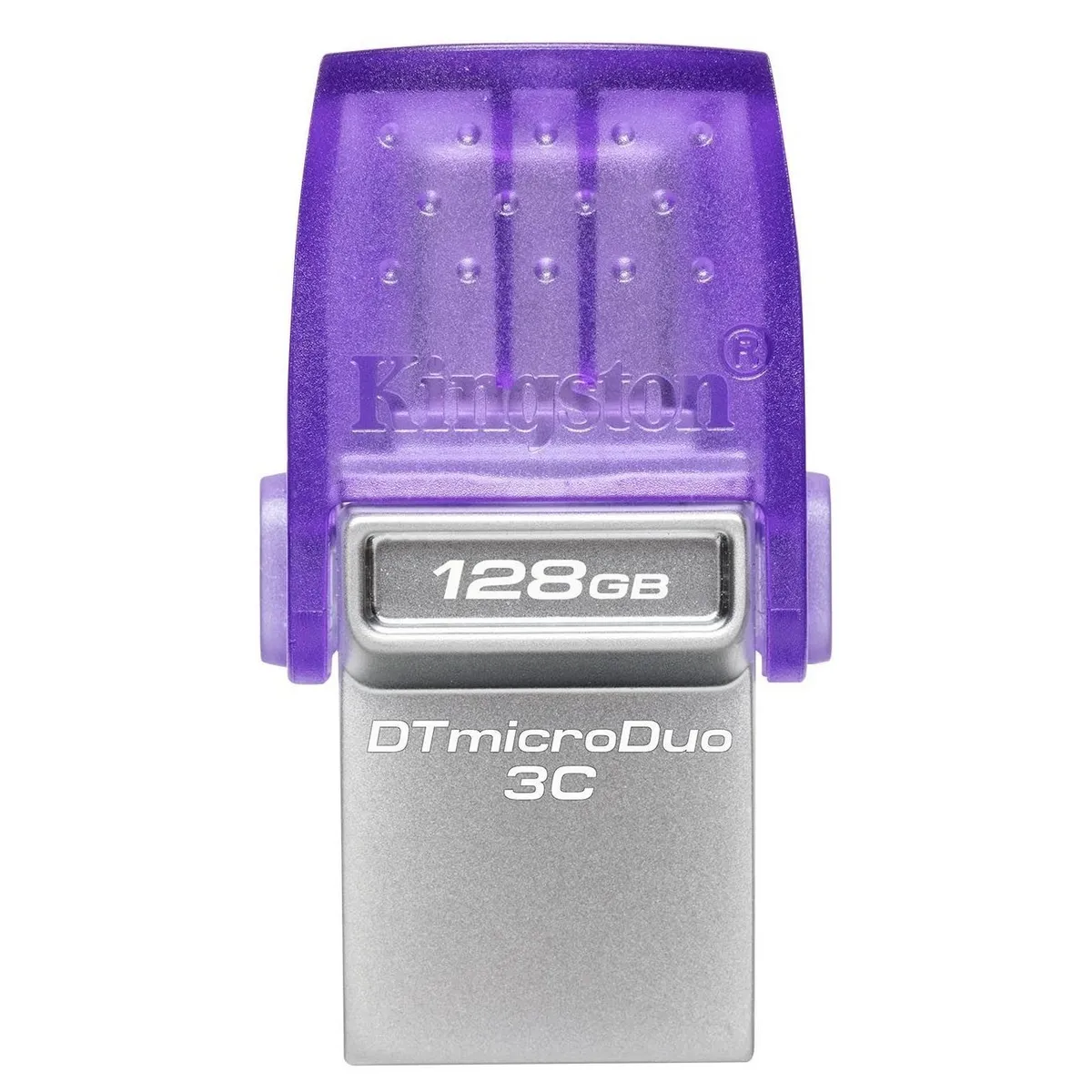 Флеш-накопичувач USB3.2 128GB Type-C Kingston DataTraveler microDuo 3C (DTDUO3CG3/128GB) - зображення 1