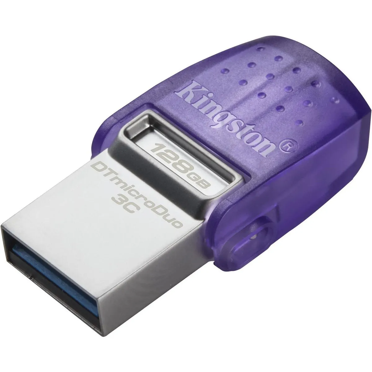 Флеш-накопичувач USB3.2 128GB Type-C Kingston DataTraveler microDuo 3C (DTDUO3CG3/128GB) - мініатюра 2