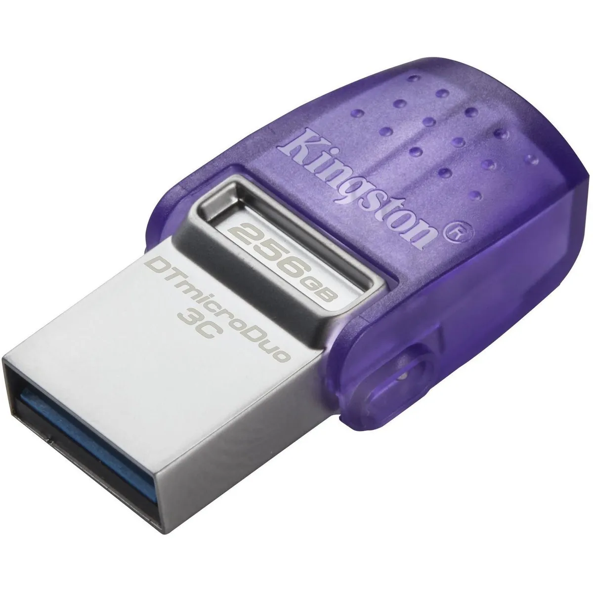 Флеш-накопичувач USB3.2 256GB Type-C Kingston DataTraveler microDuo 3C (DTDUO3CG3/256GB) - мініатюра 2