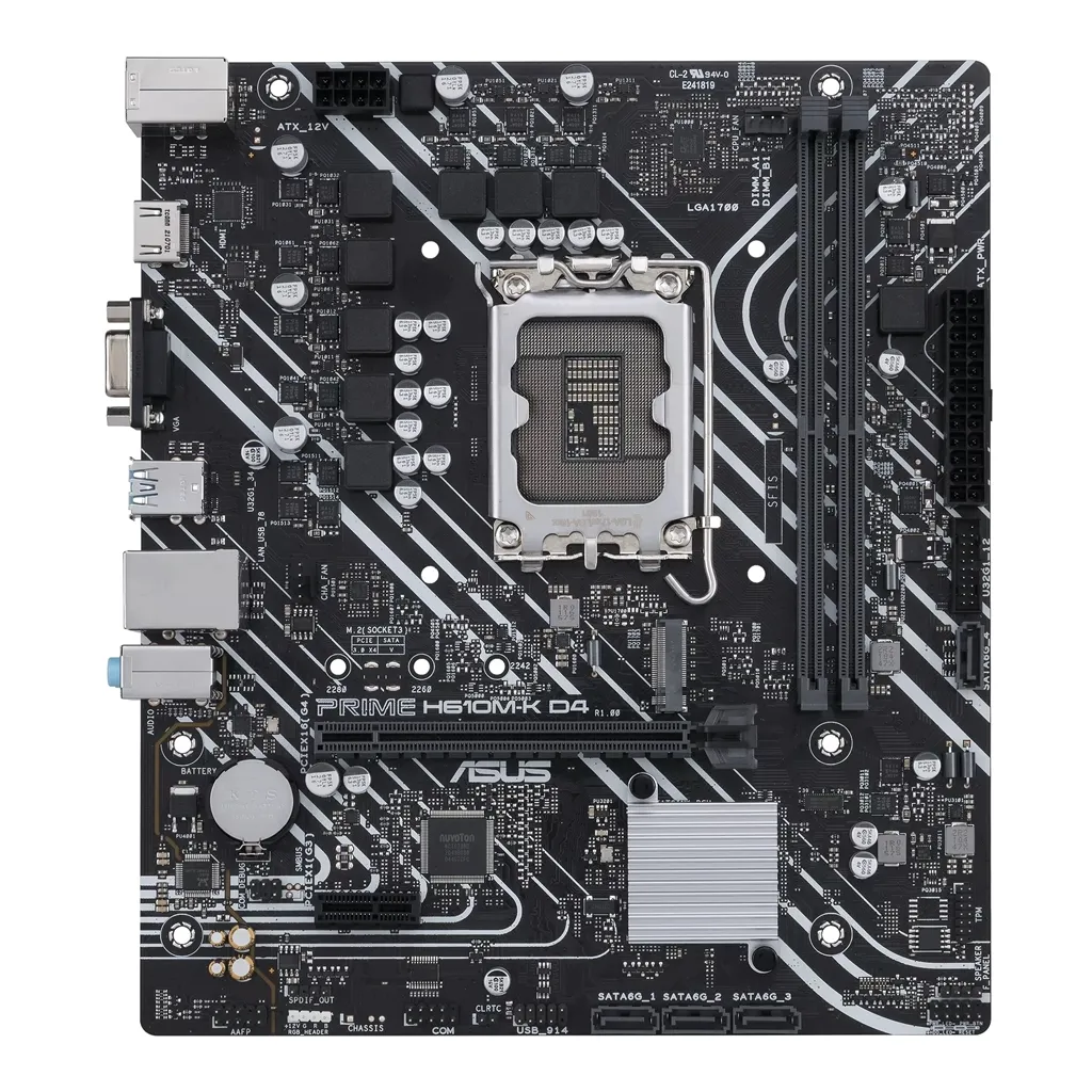 Материнська плата Asus Prime H610M-K D4 Socket 1700 - зображення 1