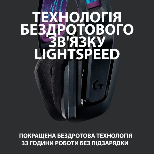 Гарнітура Logitech G535 Black (981-000972) - мініатюра 13