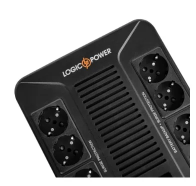 Джерело безперебійного живлення LogicPower LP-UL800VA-8PS - зображення 1