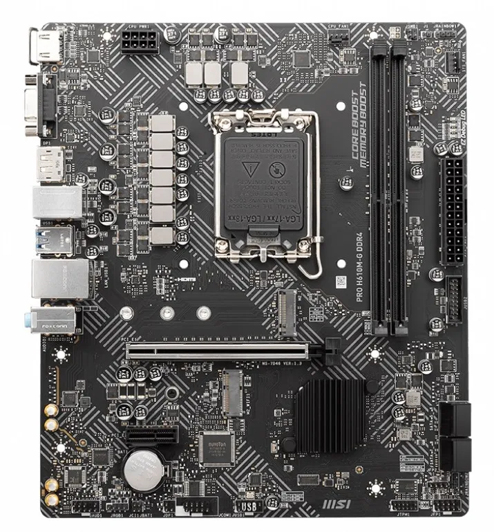 Материнська плата MSI Pro H610M-G DDR4 Socket 1700 - зображення 1