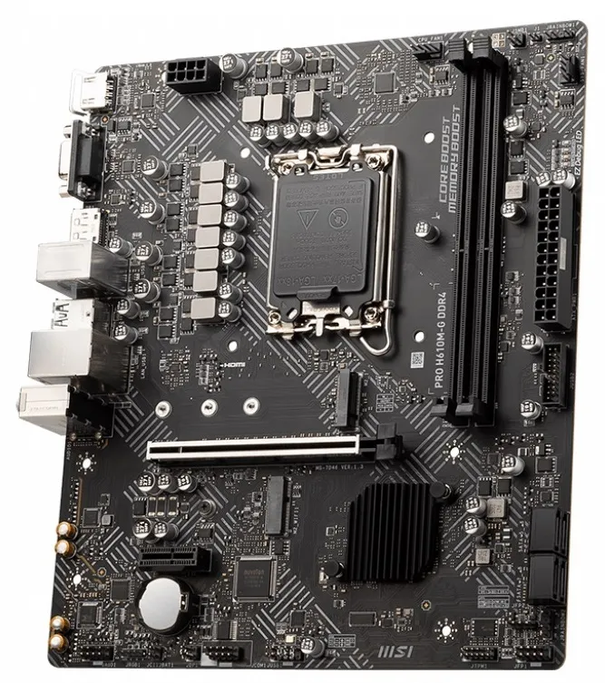 Материнська плата MSI Pro H610M-G DDR4 Socket 1700 - мініатюра 2