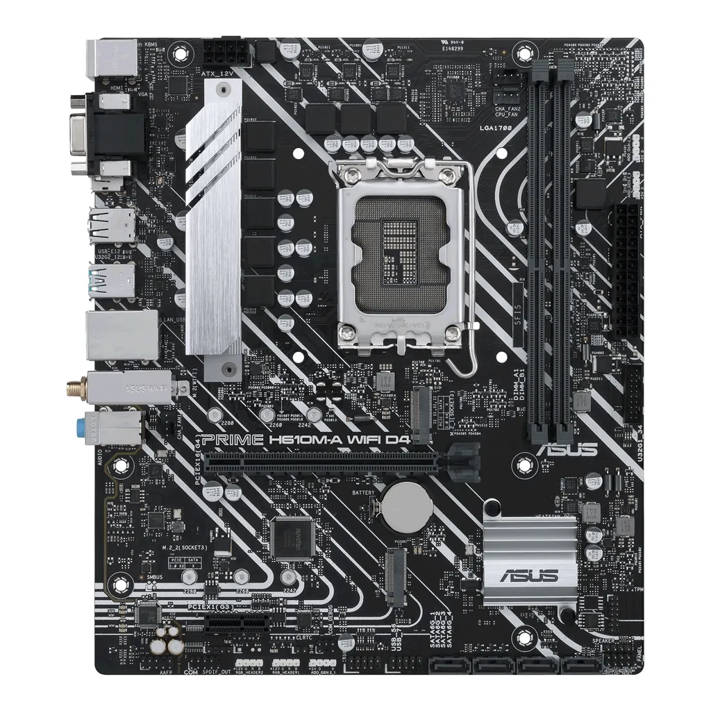 Материнська плата Asus Prime H610M-A WiFi D4 Socket 1700 - зображення 1