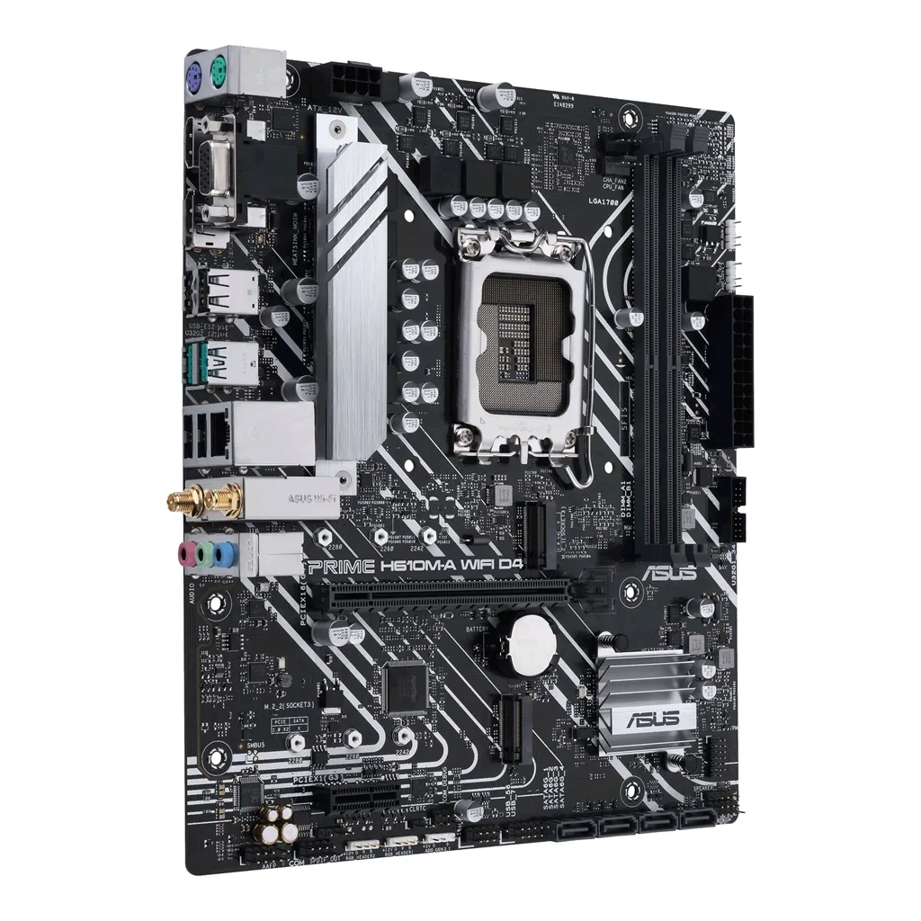 Материнська плата Asus Prime H610M-A WiFi D4 Socket 1700 - мініатюра 2