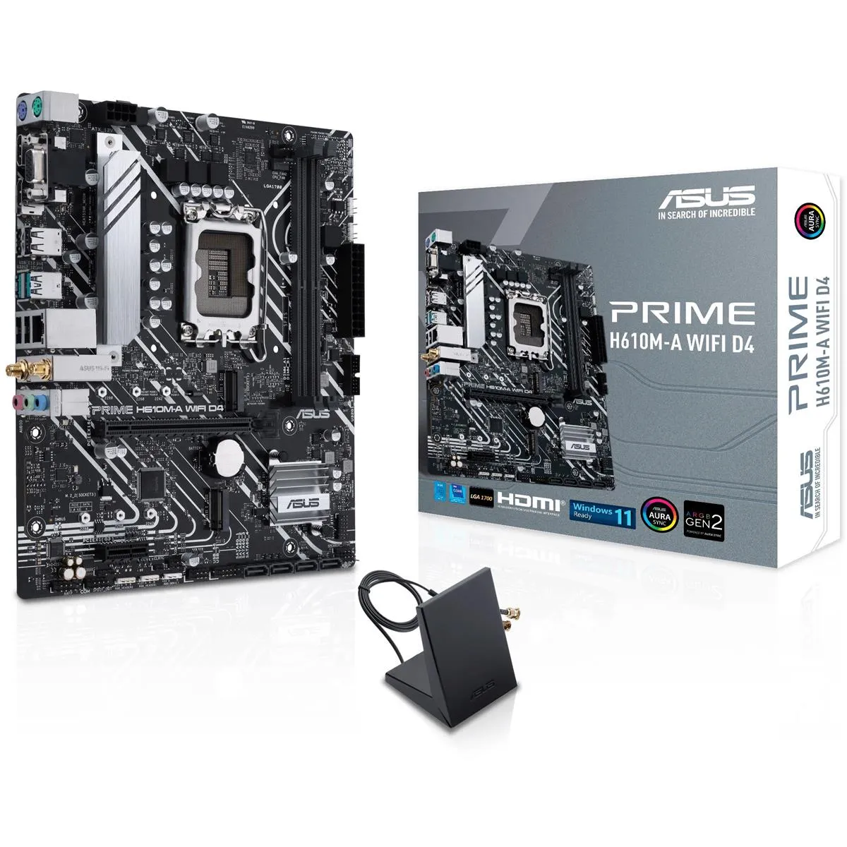 Материнська плата Asus Prime H610M-A WiFi D4 Socket 1700 - мініатюра 6