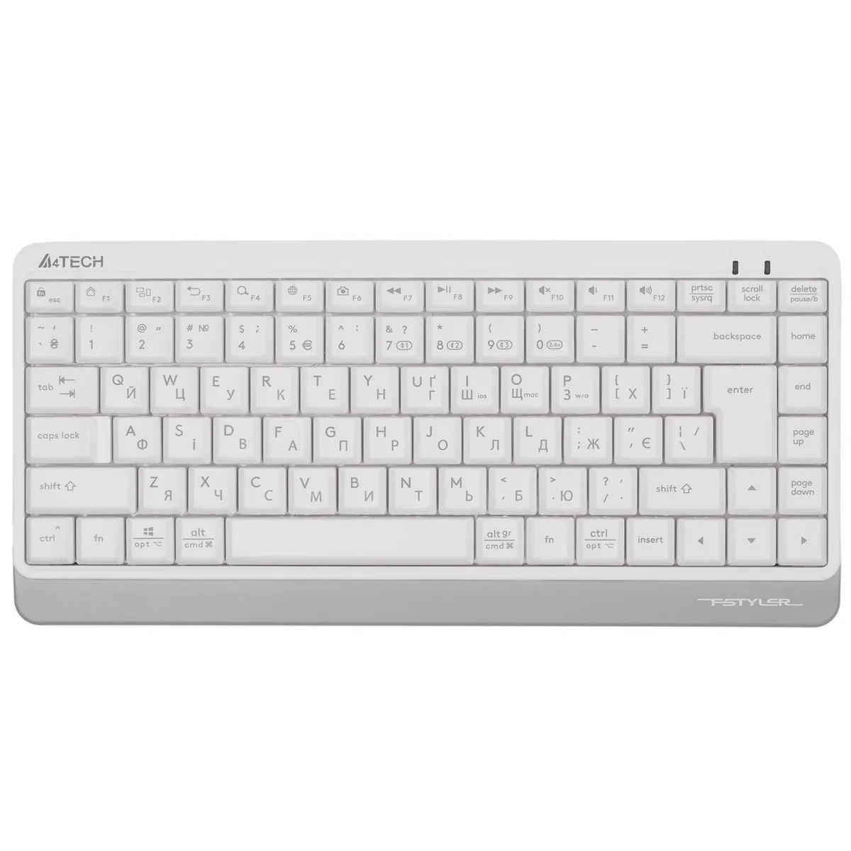 Клавіатура бездротова A4Tech FBK11 White - мініатюра 11