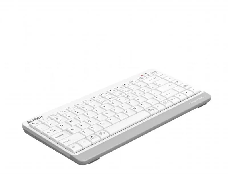 Клавіатура бездротова A4Tech FBK11 White USB - мініатюра 3
