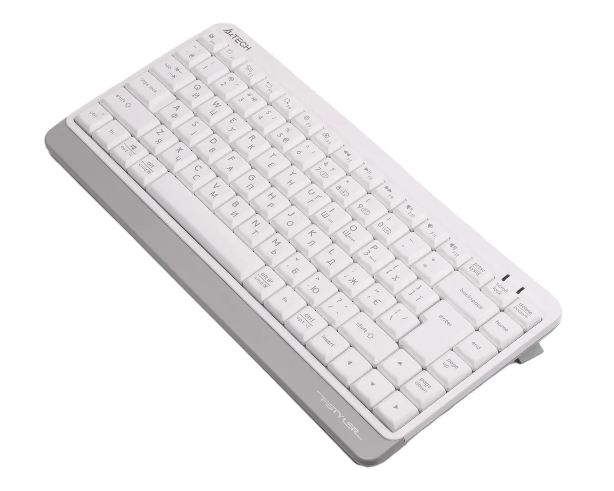 Клавіатура бездротова A4Tech FBK11 White - мініатюра 8