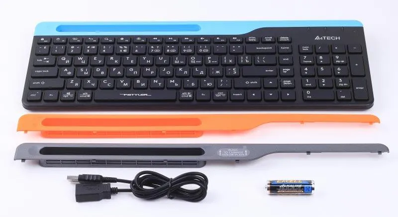Клавіатура бездротова A4Tech Fstyler FBK25 Black - мініатюра 6