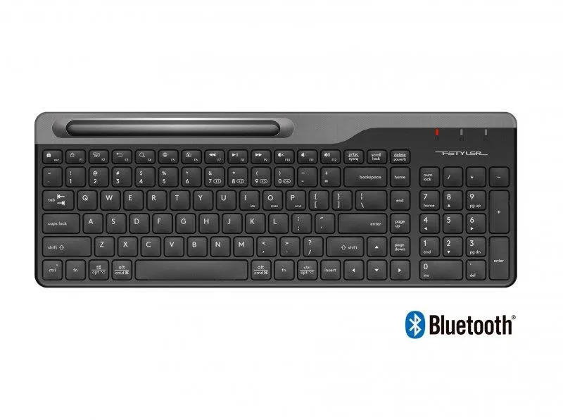 Клавіатура бездротова A4Tech Fstyler FBK25 Black - мініатюра 9