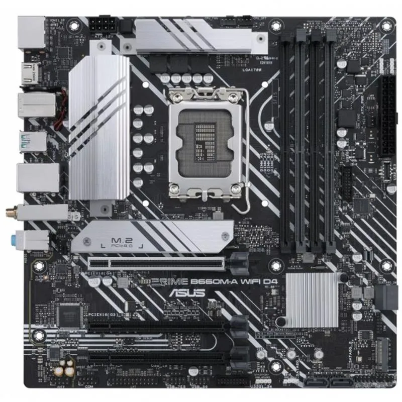 Материнська плата Asus Prime B660M-A WiFi D4 Socket 1700 - мініатюра 2