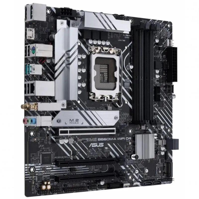 Материнська плата Asus Prime B660M-A WiFi D4 Socket 1700 - мініатюра 3
