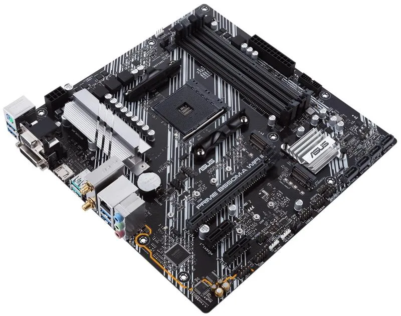 Материнська плата Asus Prime B550M-A WiFi II Socket AM4 - мініатюра 5