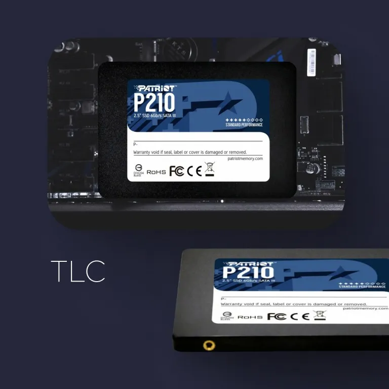 Накопичувач SSD  256GB Patriot P210 2.5" SATAIII TLC (P210S256G25) - мініатюра 7