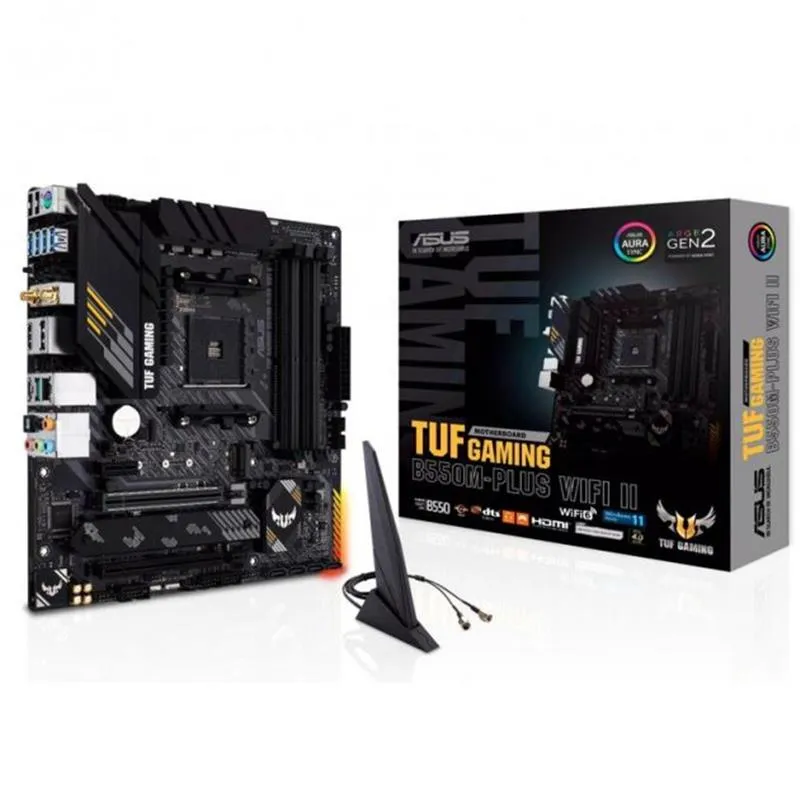 Материнська плата Asus TUF Gaming B550M-Plus WiFi II Socket AM4 - зображення 1
