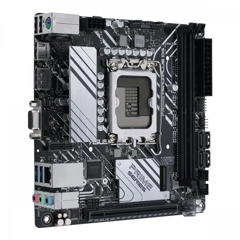 Материнська плата Asus Prime H610I-Plus D4-CSM Socket 1700 - мініатюра 2