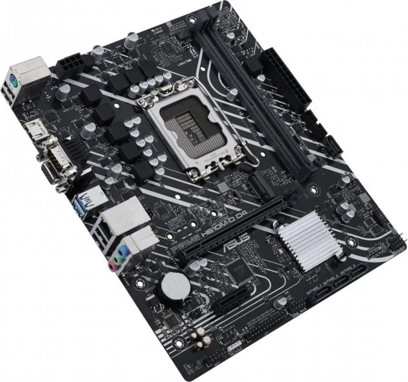 Материнська плата Asus Prime H610M-D D4 Socket 1700 - мініатюра 4