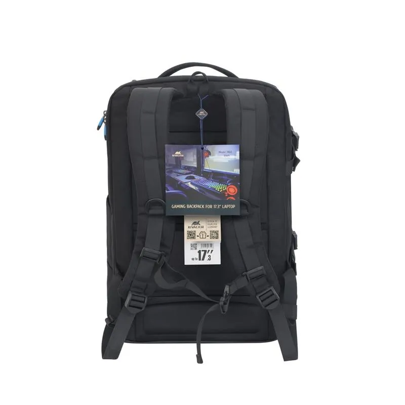 Рюкзак для ноутбука Rivacase 7860 17.3" Black - мініатюра 16