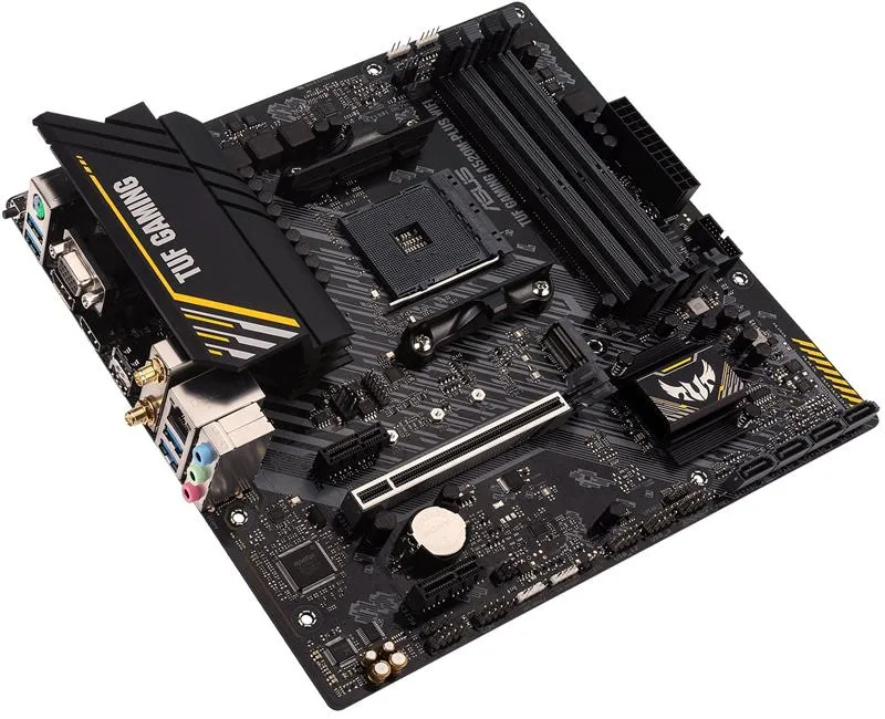 Материнська плата Asus TUF Gaming A520M-Plus WiFi Socket AM4 - мініатюра 3