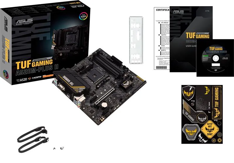 Материнська плата Asus TUF Gaming A520M-Plus II Socket AM4 - мініатюра 10