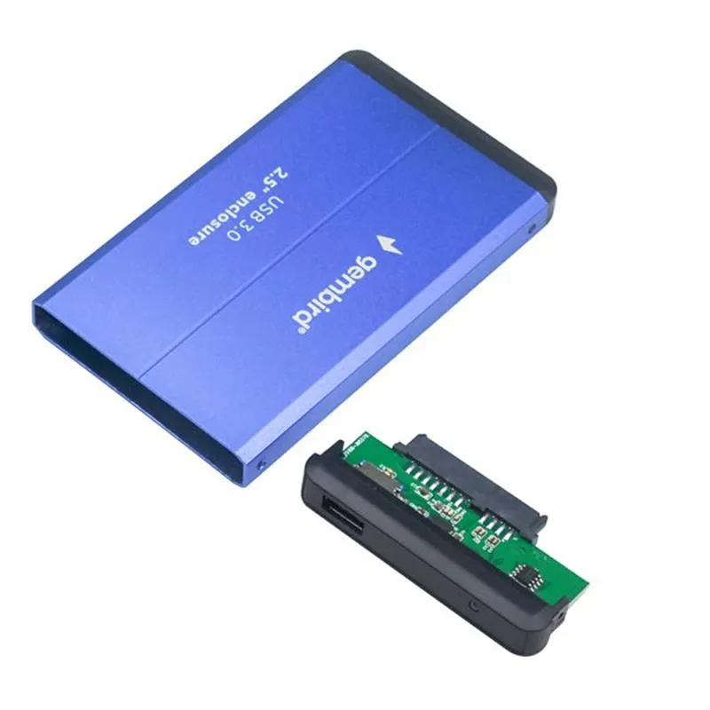 Зовнішня кишеня Gembird для підключення SATA HDD 2.5", USB 3.0, Blue (EE2-U3S-2-B) - мініатюра 3