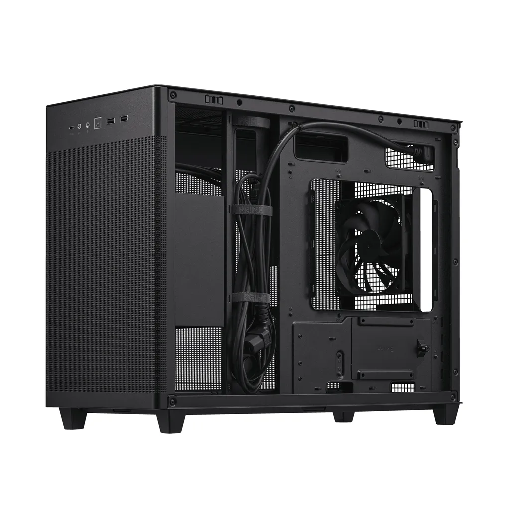 Корпус Asus Prime AP201 Black без БЖ (90DC00G0-B39000) - мініатюра 8