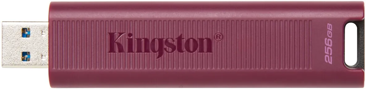 Флеш-накопичувач USB3.2 256GB Kingston DataTraveler Max Red (DTMAXA/256GB) - мініатюра 2