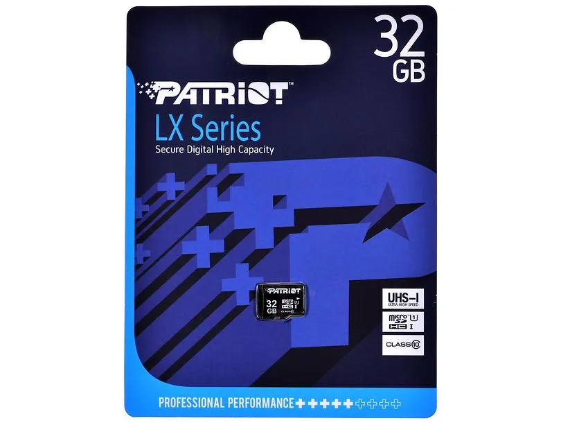 Карта пам`яті MicroSDHC 32GB UHS-I Class 10 Patriot LX (PSF32GMDC10) - мініатюра 4