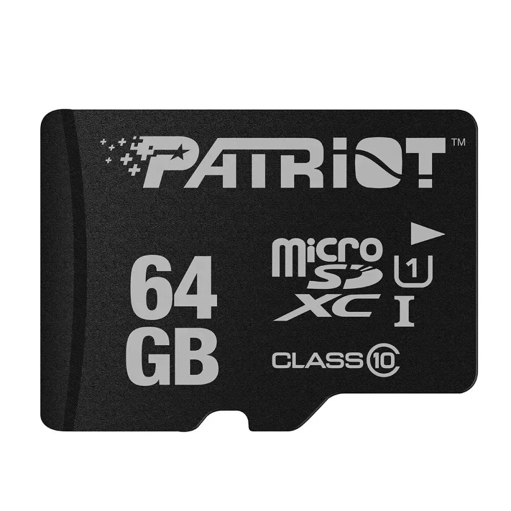 Карта пам`яті MicroSDXC  64GB UHS-I Class 10 Patriot LX (PSF64GMDC10) - мініатюра 2